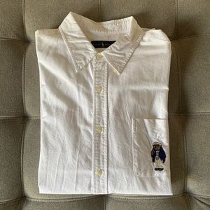 Ralph Lauren button down shirt sailor bear Men's XXL